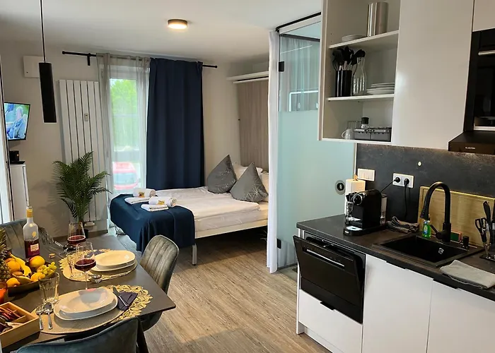 Voll Ausgestattete - Self Check-in - Kueche-parkplatz - Beyond Staying *