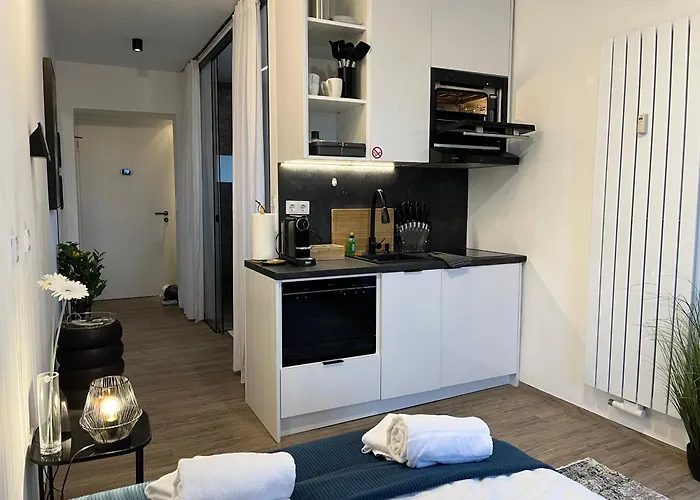 Voll Ausgestattete - Self Check-in - Kueche-parkplatz - Beyond Staying Apartment *