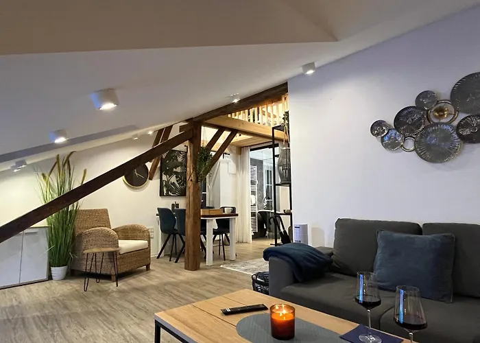 Voll Ausgestattete - Self Check-in - Kueche-parkplatz - Beyond Staying Apartment *