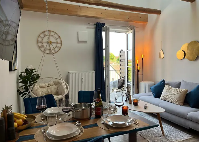 Apartment Voll Ausgestattete - Self Check-in - Kueche-parkplatz - Beyond Staying