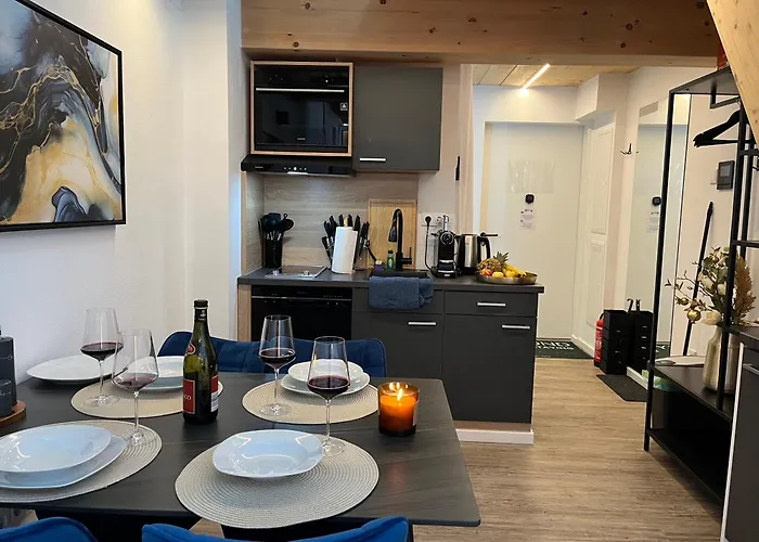 Voll Ausgestattete - Self Check-in - Kueche-parkplatz - Beyond Staying Apartment Passau