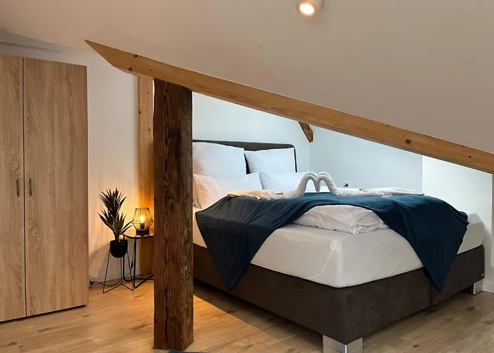 Voll Ausgestattete - Self Check-in - Kueche-parkplatz - Beyond Staying Apartment