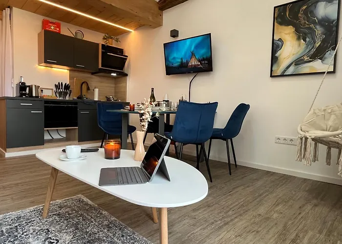 Voll Ausgestattete - Self Check-in - Kueche-parkplatz - Beyond Staying *